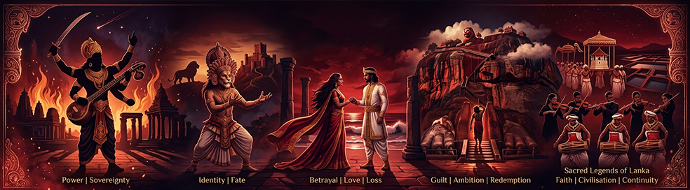 Mythological Sri Lanka Concept Art